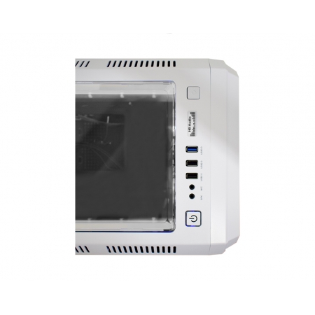 Gabinete Gamer K-Mex Microcraft IV CG-04RC Sem Fonte Branco
